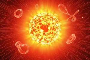 erupções solares