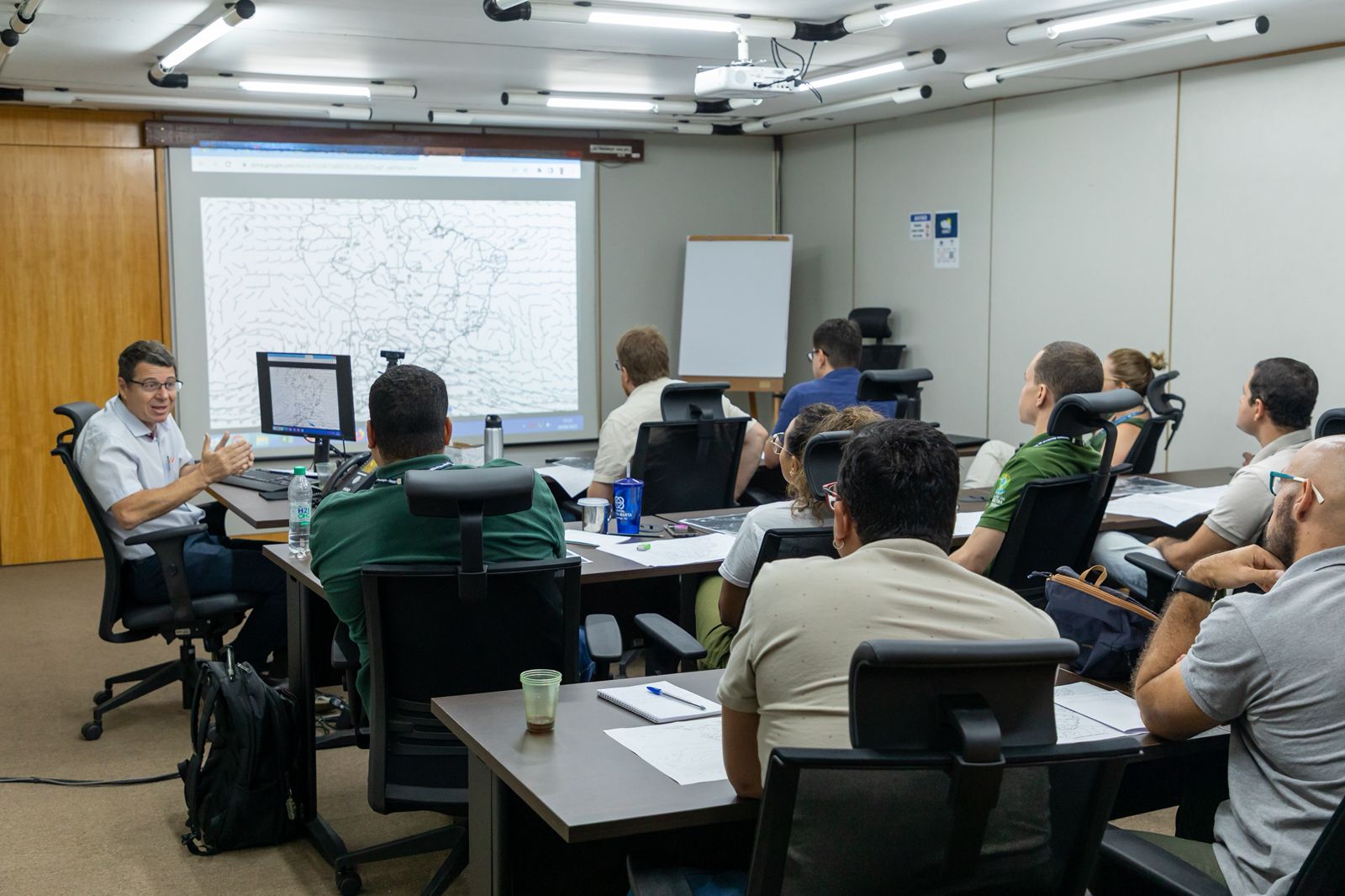 Inmet realiza capacitação em Meteorologia Sinótica Prática