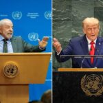 Lula defende diálogo com Trump: 'É bom, desde que na lógica do ganha-ganha' - Ricardo Stuckert/PR e ONU