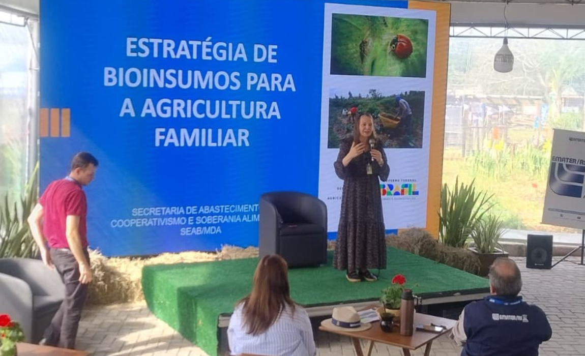Na Expointer 2025, o Programa Nacional de Bioinsumos fortalece o debate sobre a sustentabilidade na agropecuária brasileira