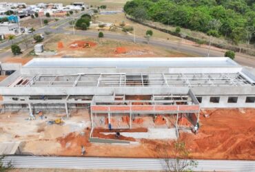 UBS Parque das Araras: Obras de construção chegam a quase 40% do projeto