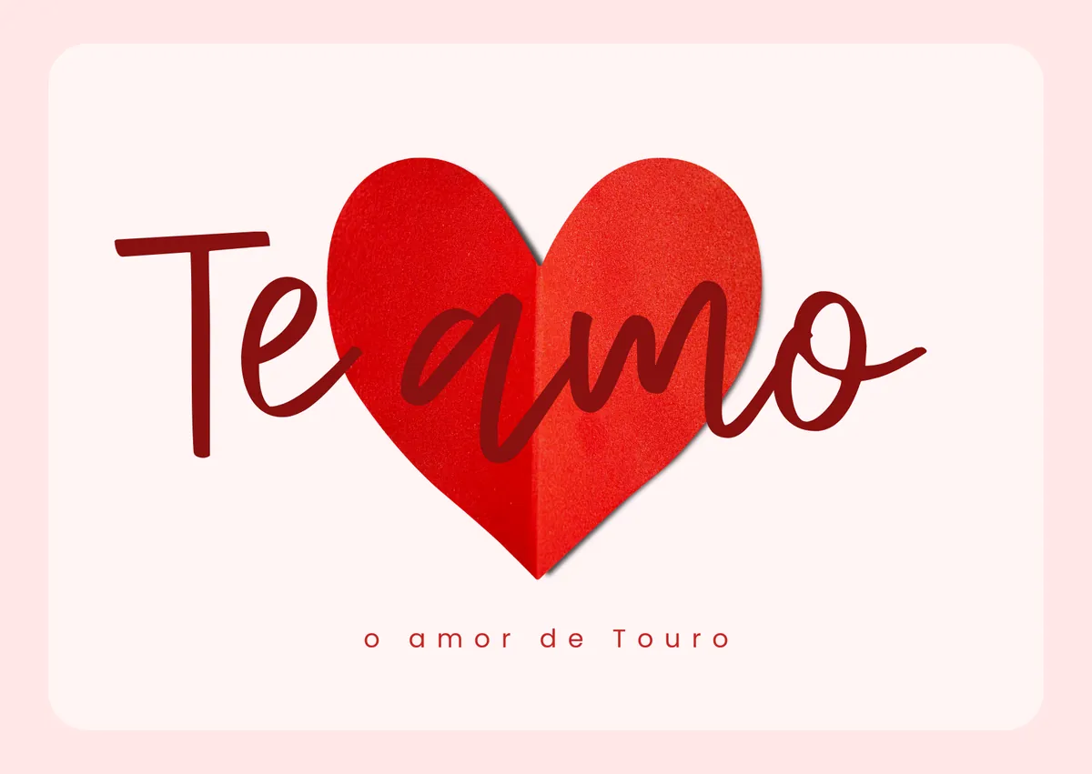 Vermelho e branco minimalista te amo namorados amor cartao