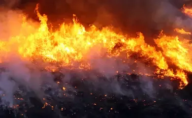Brigadas controlam dois incêndios na Chapada dos Veadeiros e combatem foco remanescente