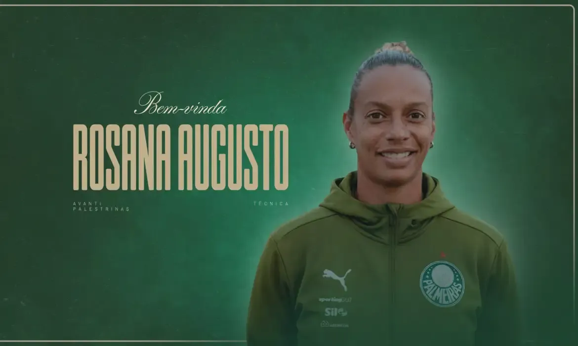 Rosana Augusto assume time feminino do Palmeiras após saída do Flamengo