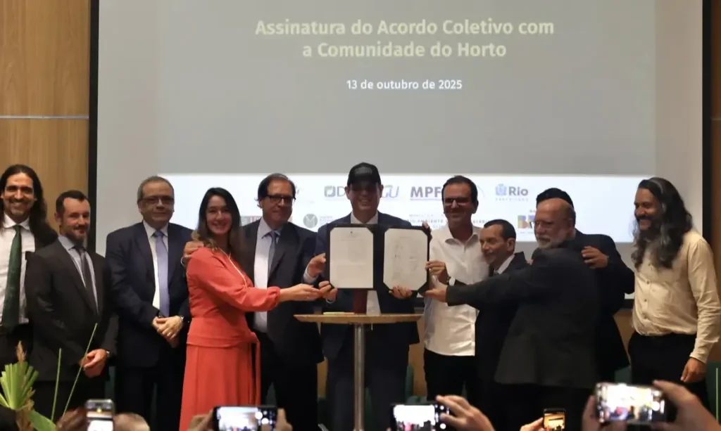 Comunidade do Horto celebra acordo histórico com o Jardim Botânico no Rio