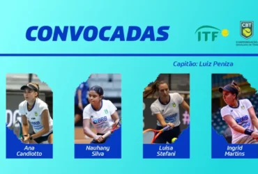 Brasil convoca seleção feminina de tênis para playoffs da Billie Jean King Cup