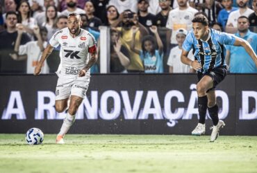 Santos é um dos que corre risco de rebaixamento. Imagem: Raul Baretta/Santos FC