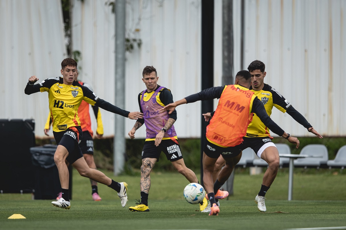 Atlético encara o Independiente del Valle. Imagem: Pedro Souza/Atlético