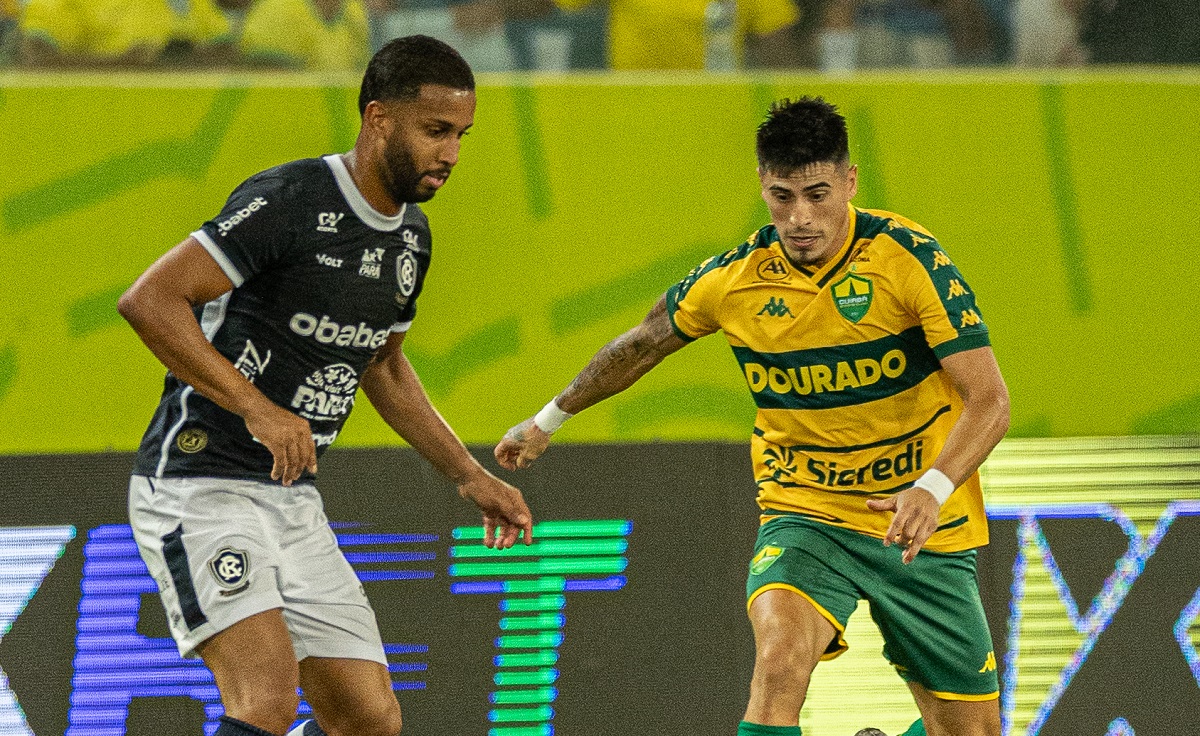 Lance de Cuiabá x Remo. Imagem: AssCom Dourado