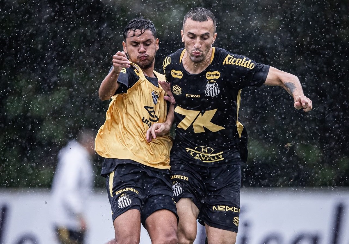 Santos x Fortaleza: duelo tenso na Vila Belmiro promete fortes emoções pela 31ª rodada do Brasileirão. Imagem: Raul Baretta/Santos FC