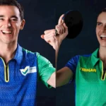 Hugo Calderano e Bruna Takahashi conquistam título do Pan-Americano no tênis de mesa