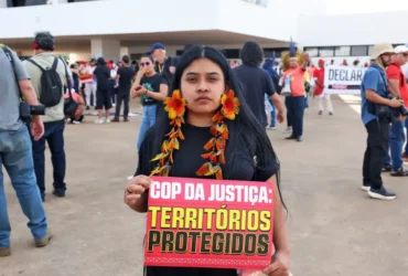 Indígenas pedem demarcações e ações contra mudanças climáticas no DF