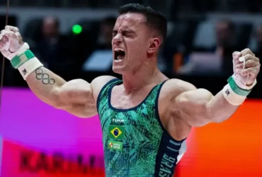 Brasil garante três finais masculinas no Mundial de Ginástica