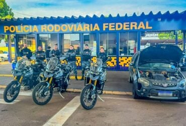 PRF recupera carro clonado e prende suspeito em Rondonópolis