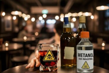 Alerta Metanol -  Golpes com Bebidas Adulteradas Geram Intoxicação e Pânico no Consumo de Destilados
