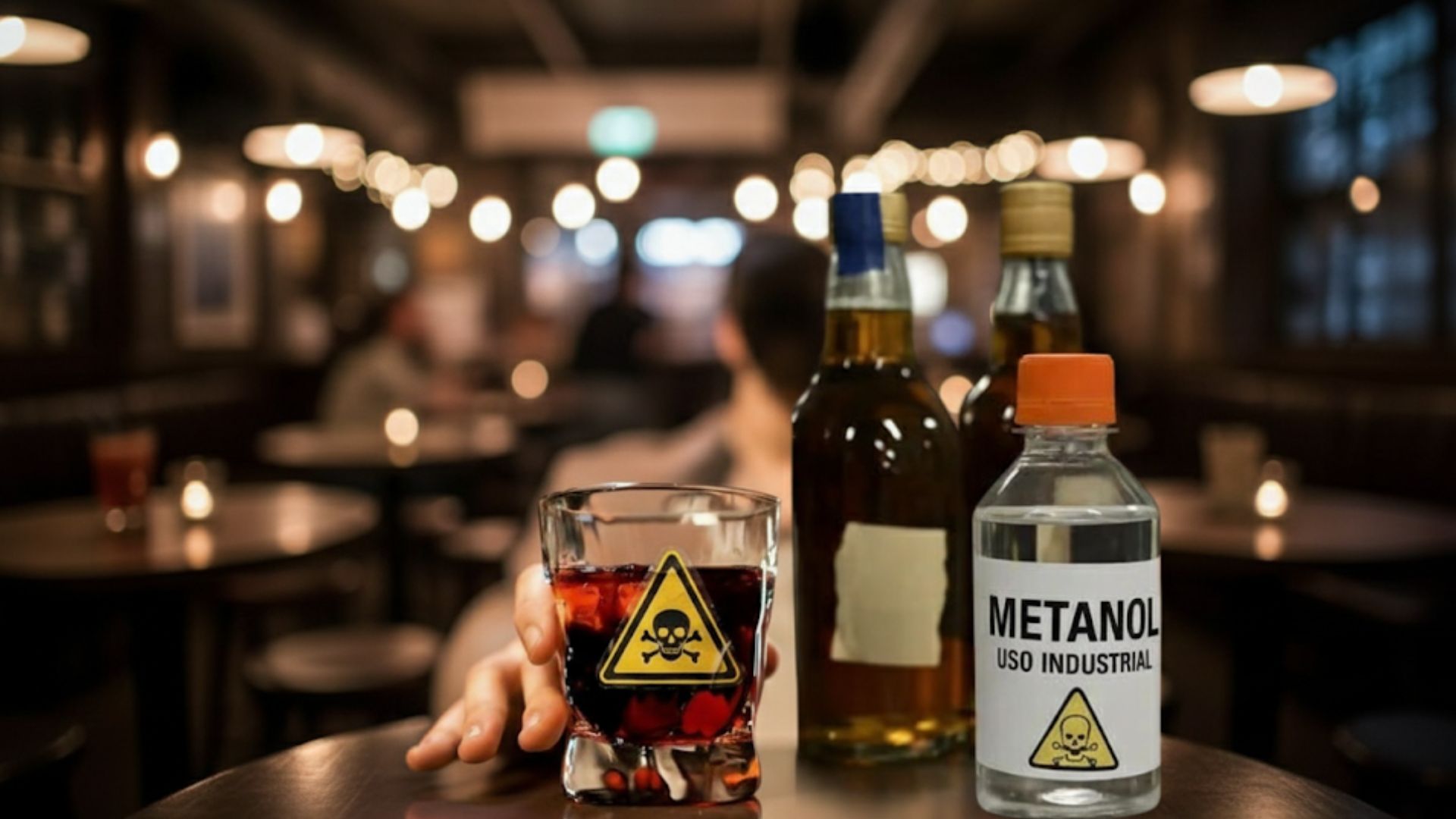 Alerta Metanol - Golpes com Bebidas Adulteradas Geram Intoxicação e Pânico no Consumo de Destilados