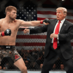 Bryce Mitchell x Donald Trump - Imagem Montagem IA