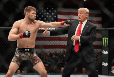 Bryce Mitchell x Donald Trump - Imagem Montagem IA