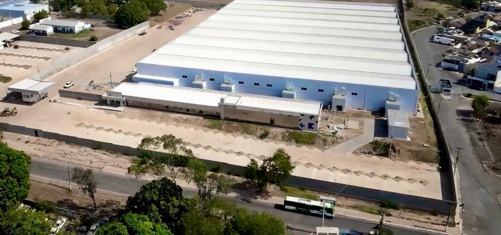 Obra do novo centro logístico da SES em Cuiabá entra na reta final