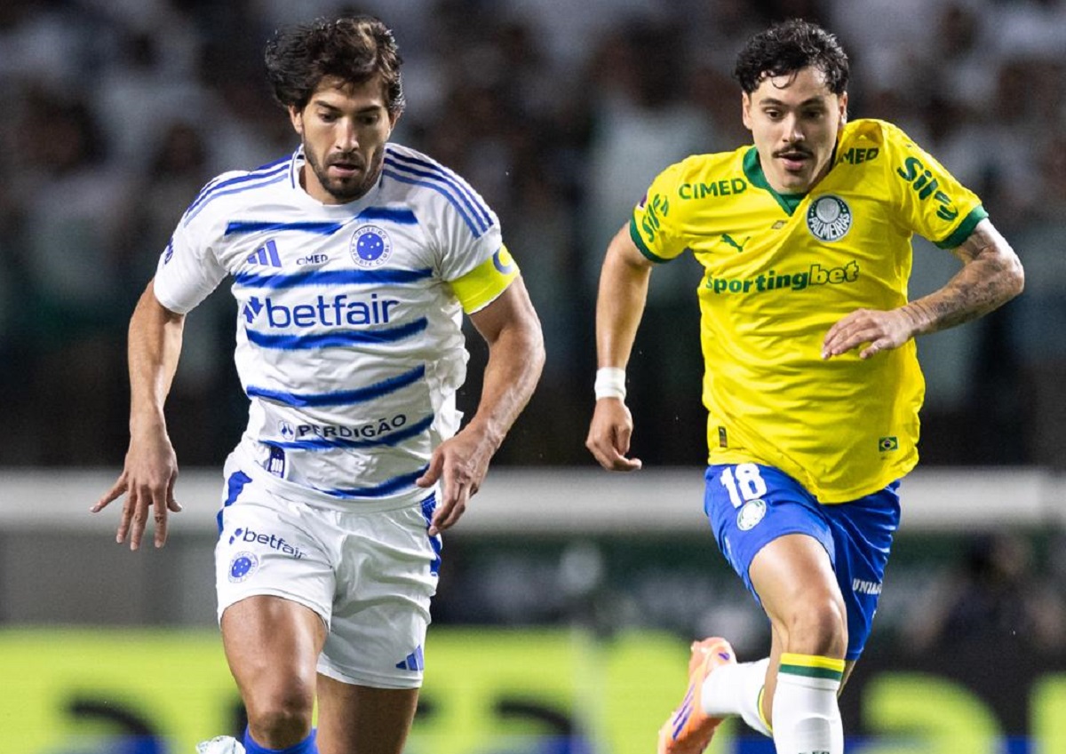 Lance do jogo entre Palmeiras x Cruzeiro. Imagem: Caíque Coufal/Cruzeiro Lance do jogo entre Palmeiras x Cruzeiro. Imagem: Caíque Coufal/Cruzeiro