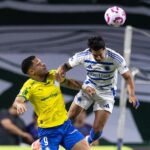 Lance do jogo entre Palmeiras x Cruzeiro. Imagem: Caíque Coufal/Cruzeiro