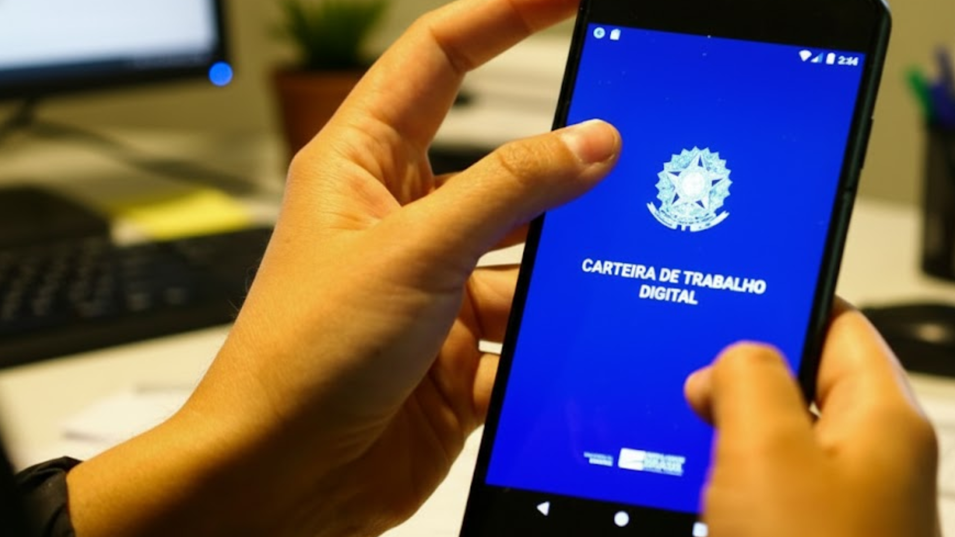 Carteira de trabalho digital - CenárioMT