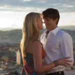 Casal em quadro de filme