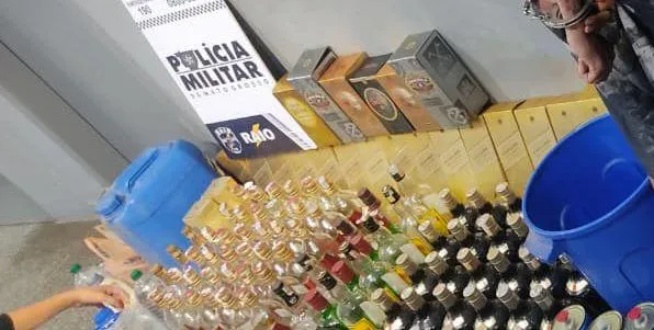 PM fecha laboratório de adulteração de bebidas em Várzea Grande