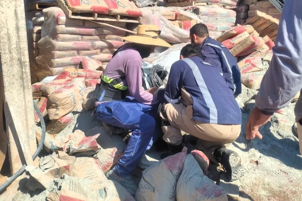 Trabalhador é atingido por palete de cimento em Sinop