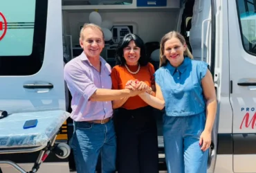 Cáceres recebe primeira UTI móvel com apoio de emenda parlamentar