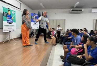 Estudantes visitam CPA em projeto de cidadania digital