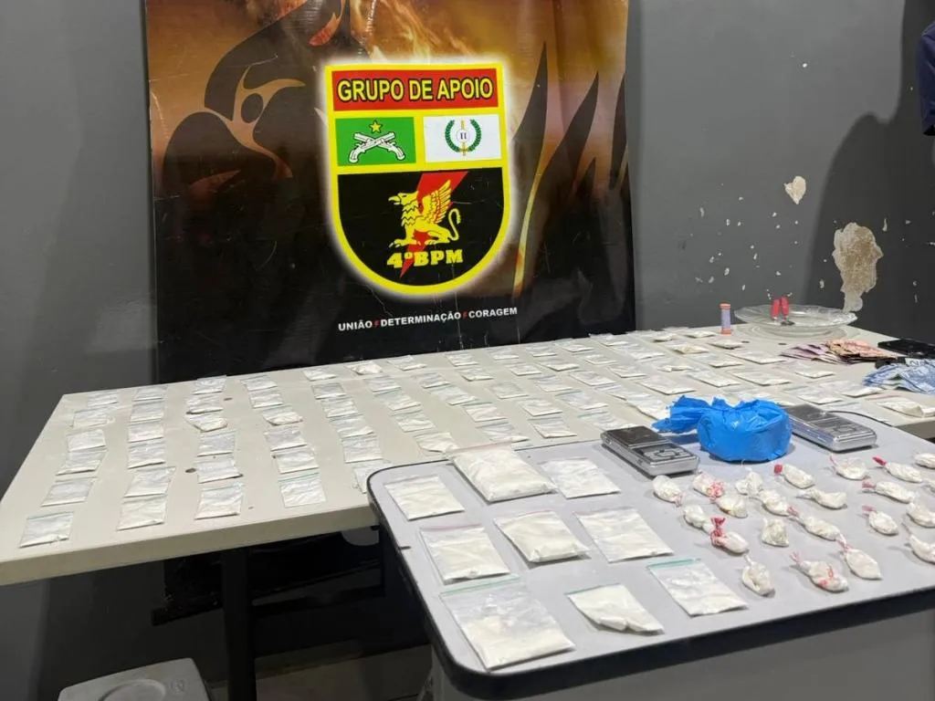 Faccionado é preso com 122 porções de cocaína em Várzea Grande