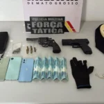 Força Tática prende suspeitos por roubos e drogas em Tangará da Serra