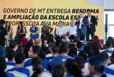 Governo de MT inaugura escola moderna no Grande CPA