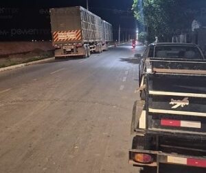 A vítima conduzia uma motocicleta Honda Pop de cor preta quando ocorreu o acidente.