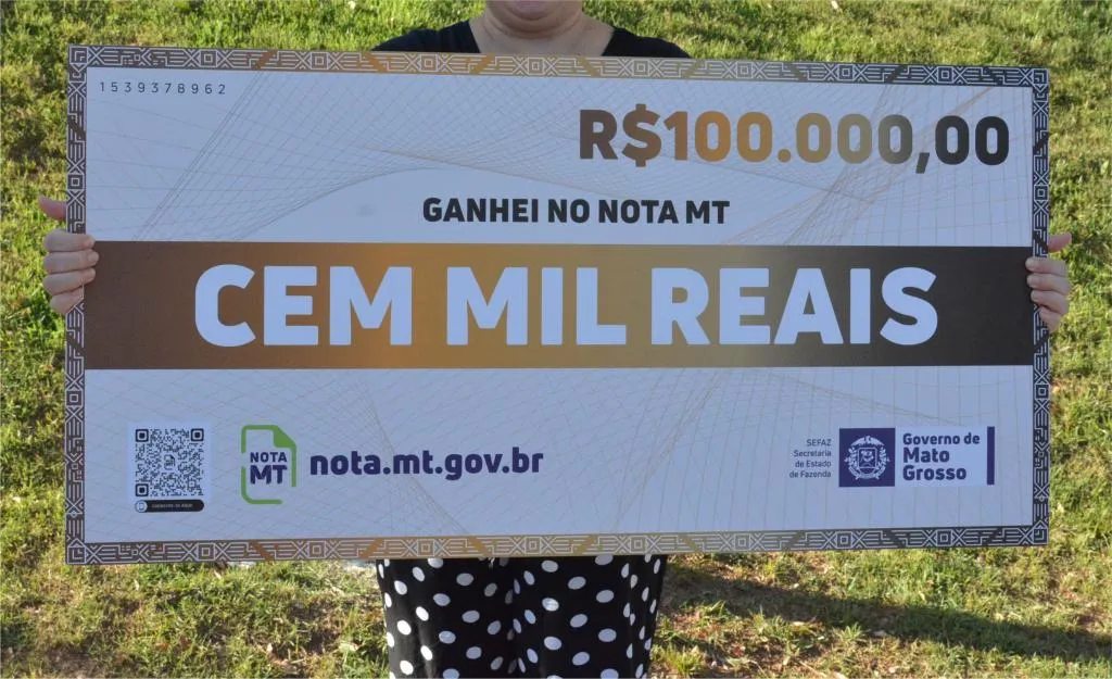 Mais de 150 ganhadores do Nota MT podem perder prêmio