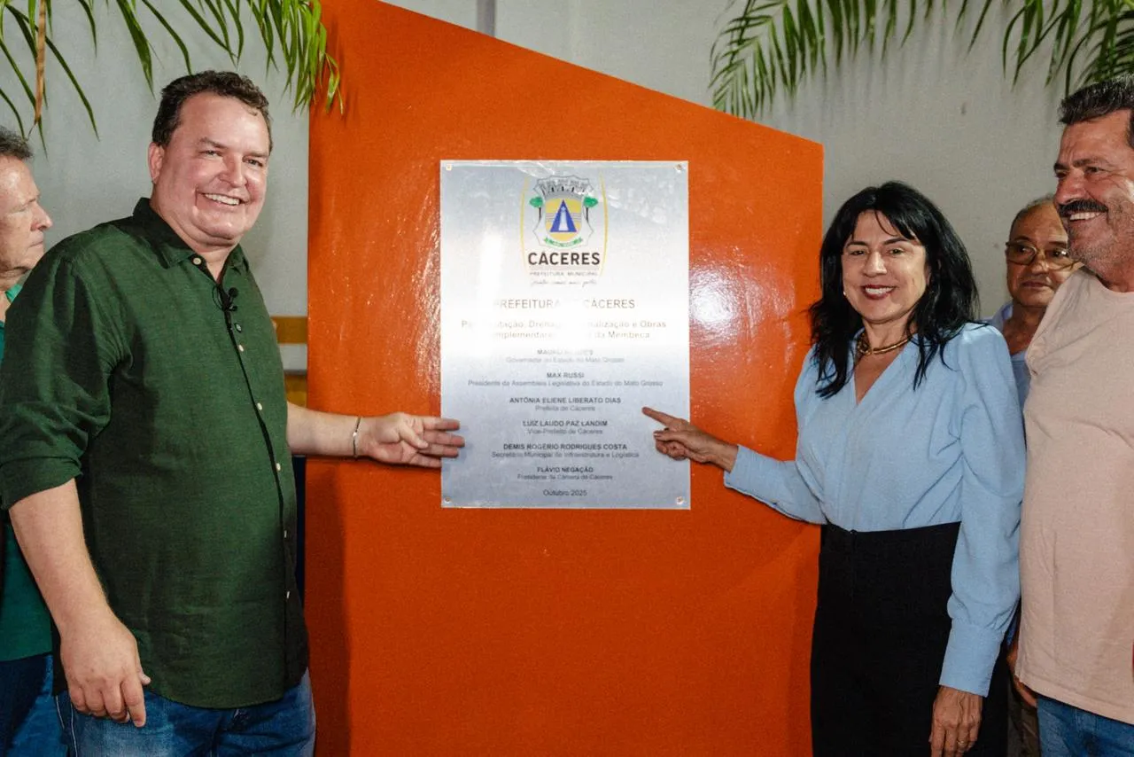Pavimentação histórica em Cáceres transforma bairro Maracanãzinho