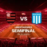 Onde vai passar Flamengo x Racing pela Libertadores?