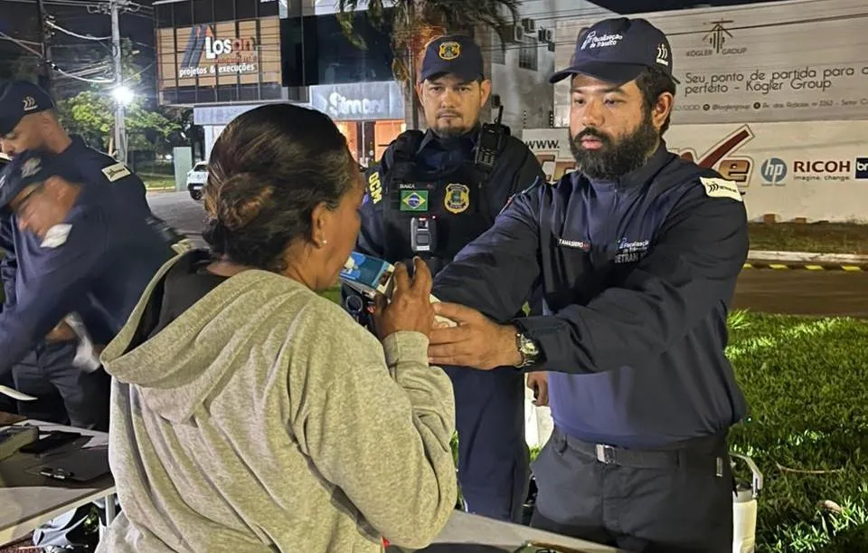 Mais de 50 presos por embriaguez ao volante em MT
