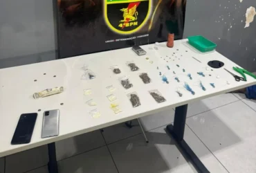 PM prende faccionado em Várzea Grande com 29 porções de drogas