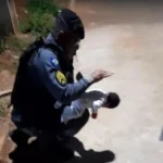 PM salva recém-nascida engasgada em Alto Taquari