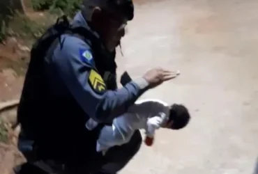 PM salva recém-nascida engasgada em Alto Taquari