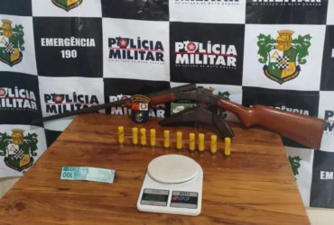 Polícia Militar apreende armas em Lambari d’Oeste
