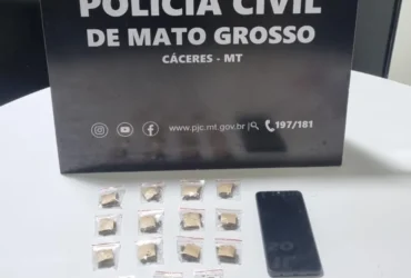 Polícia Civil fecha boca de fumo em ferro-velho de Cáceres