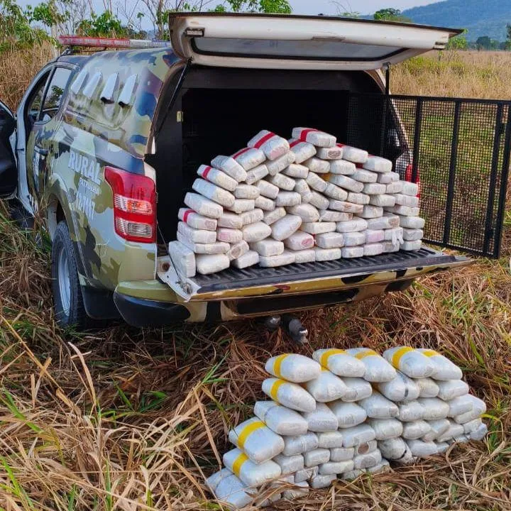 Polícia apreende 127 quilos de maconha e gera prejuízo milionário ao crime em Mato Grosso