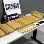 Homem é preso com 18 tabletes de maconha em Várzea Grande