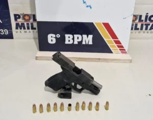 PM prende homem armado em surto psicótico em Cáceres