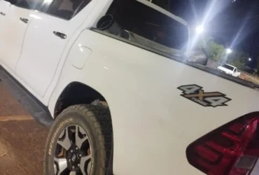 Polícia Militar Recupera Caminhonete Furtada e Prende Homem em Curvelândia
