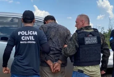 Polícias prendem autor de feminicídio e homicídio em Marcelândia
