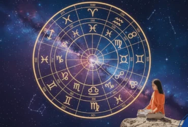 Signos do Zodíaco - Mulher meditando